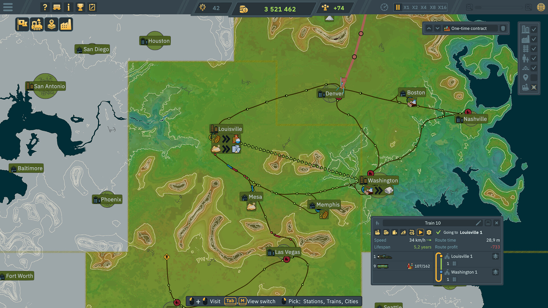 Скриншот: Train World