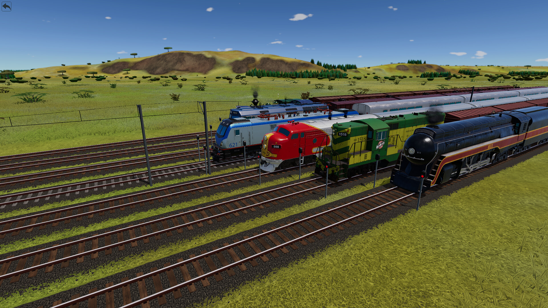 Скриншот: Train World