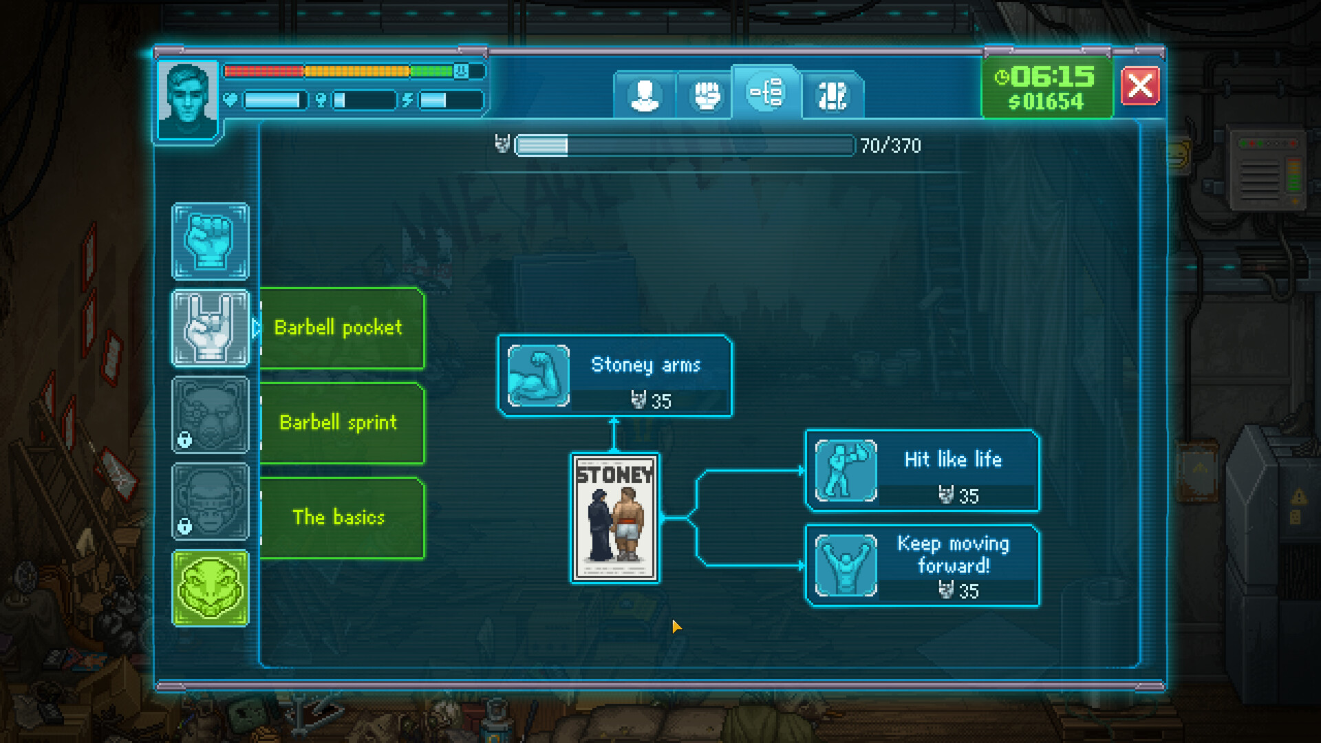 Скриншот: Punch Club 2: Fast Forward