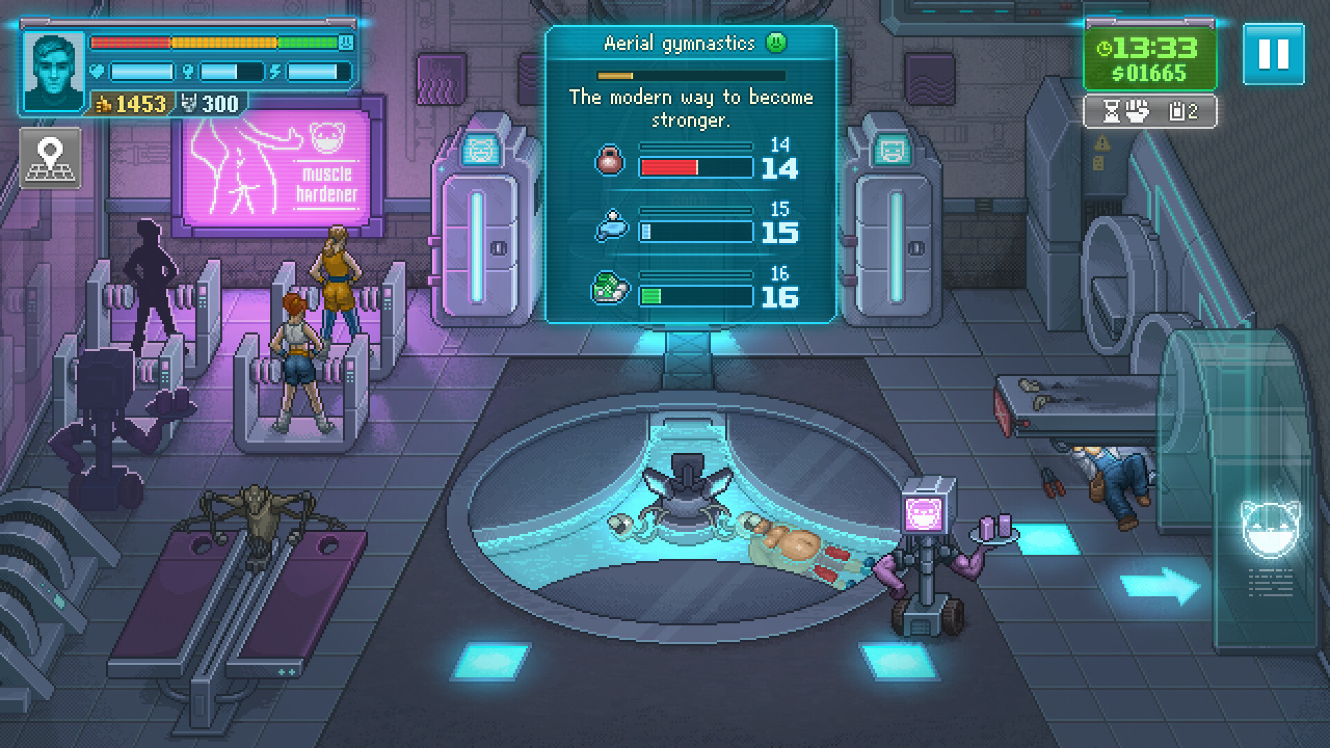 Скриншот: Punch Club 2: Fast Forward