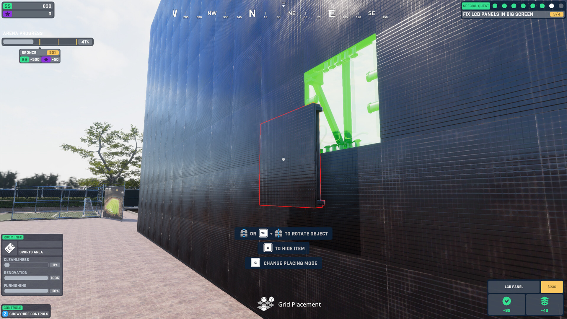 Скриншот: Arena Renovation