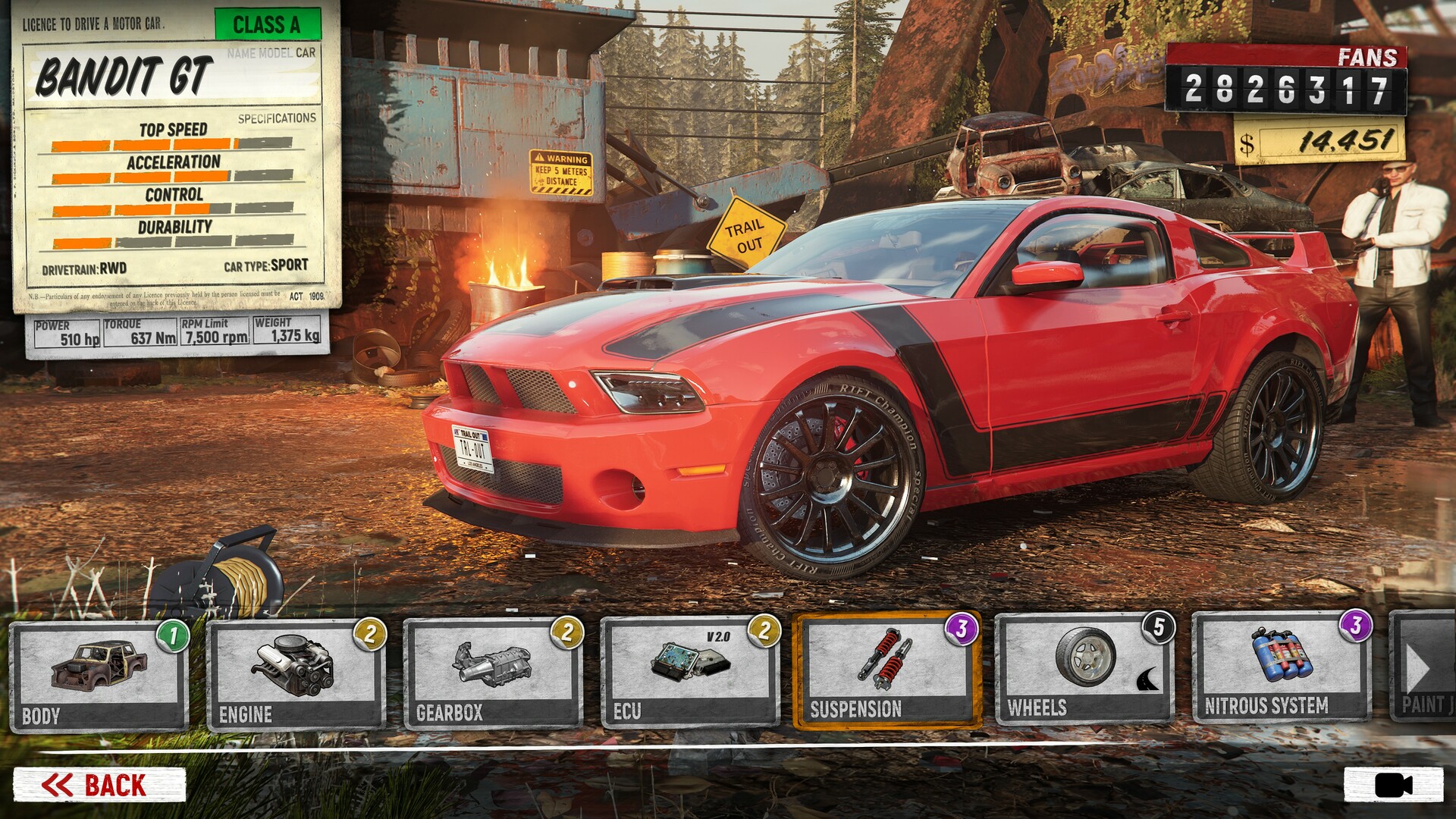 Скриншот: TRAIL OUT