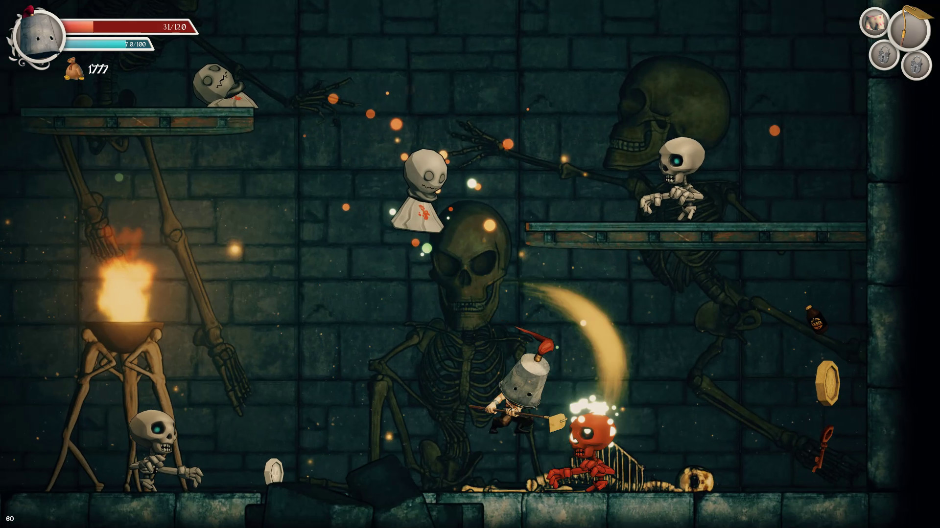 Скриншот: Clunky Hero