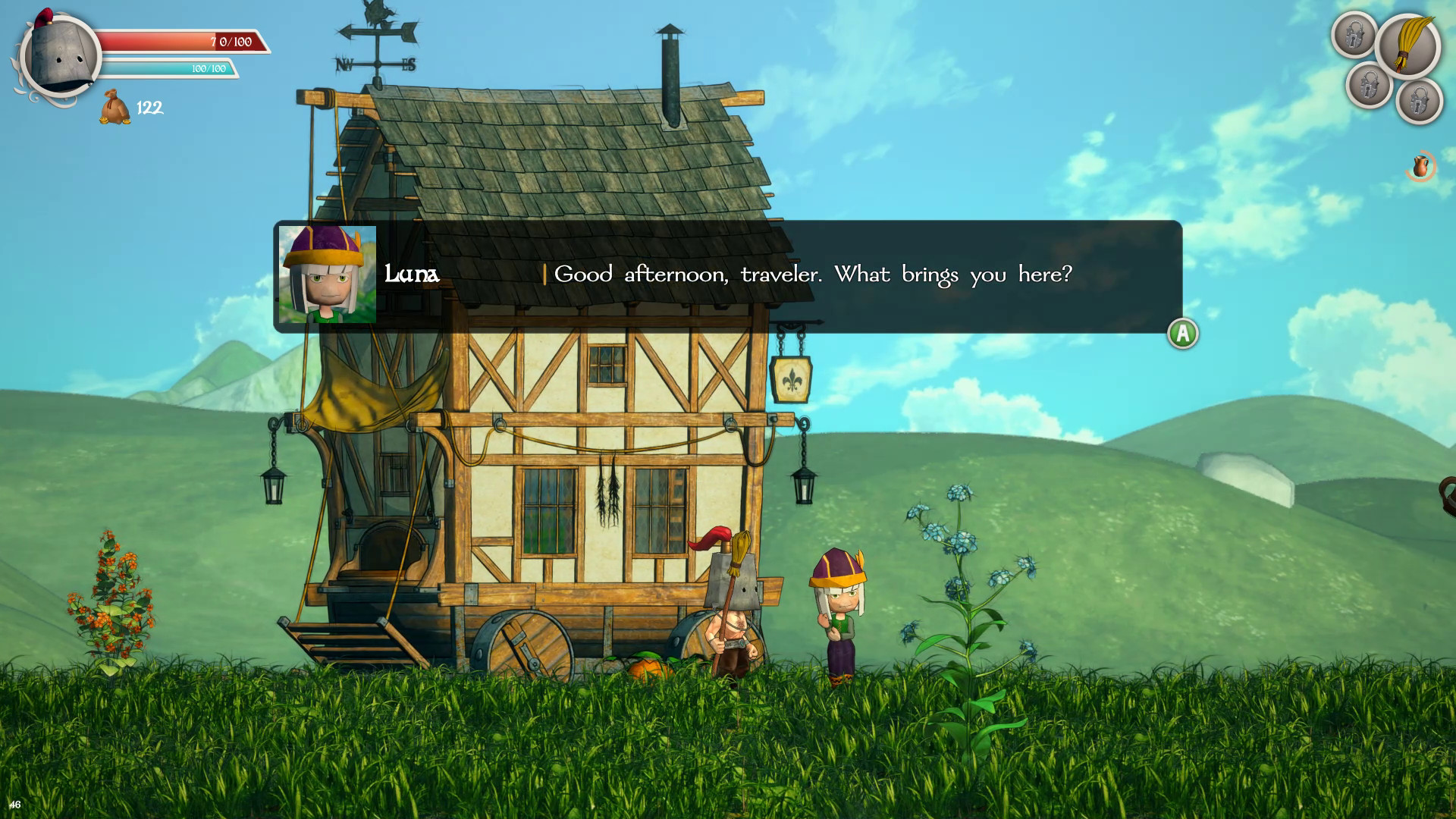 Скриншот: Clunky Hero