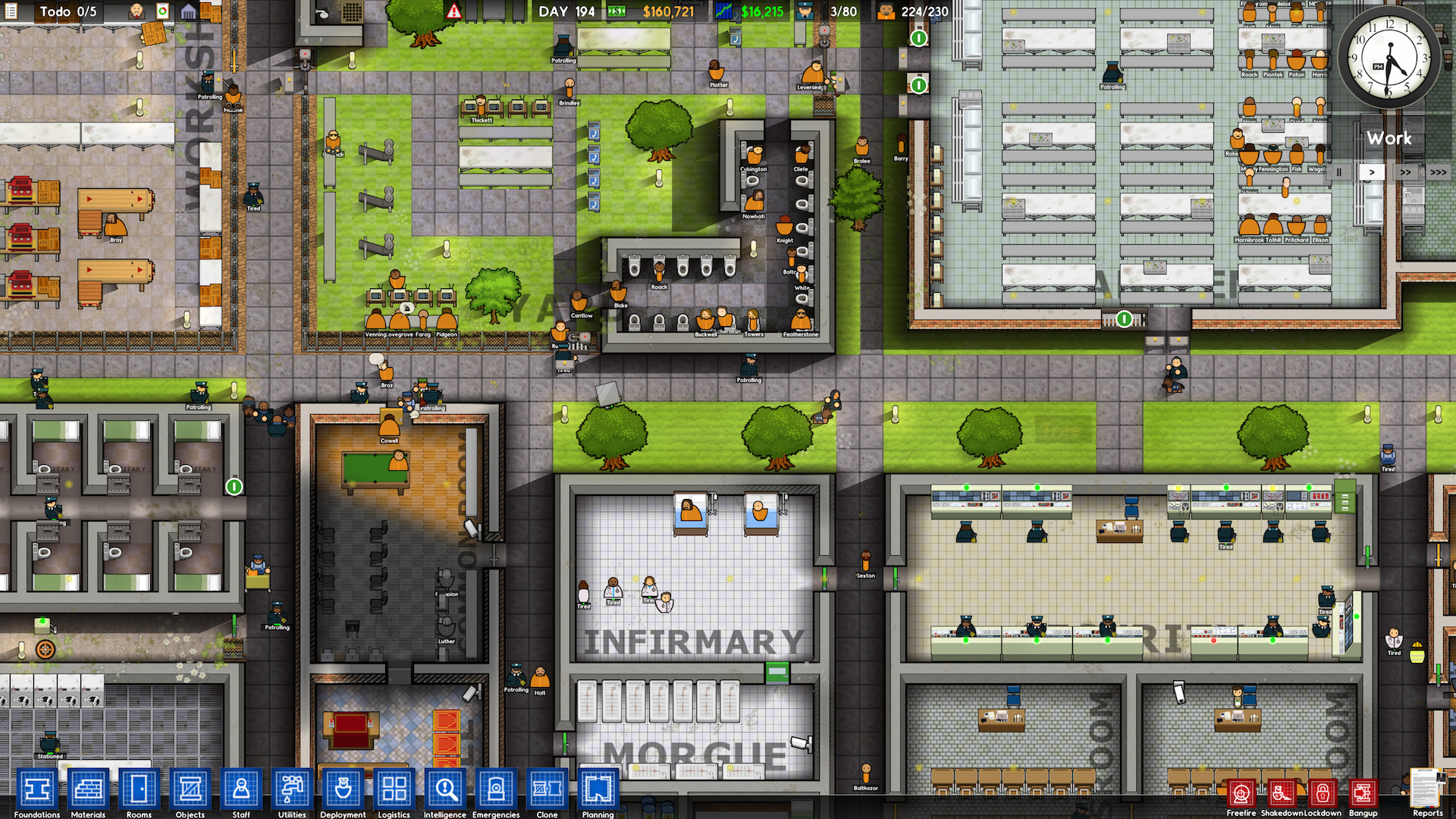 Скриншот: Prison Architect