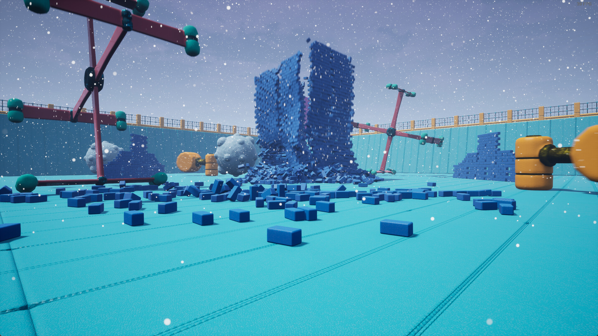 Скриншот: Ragdoll: Fall and Destroy