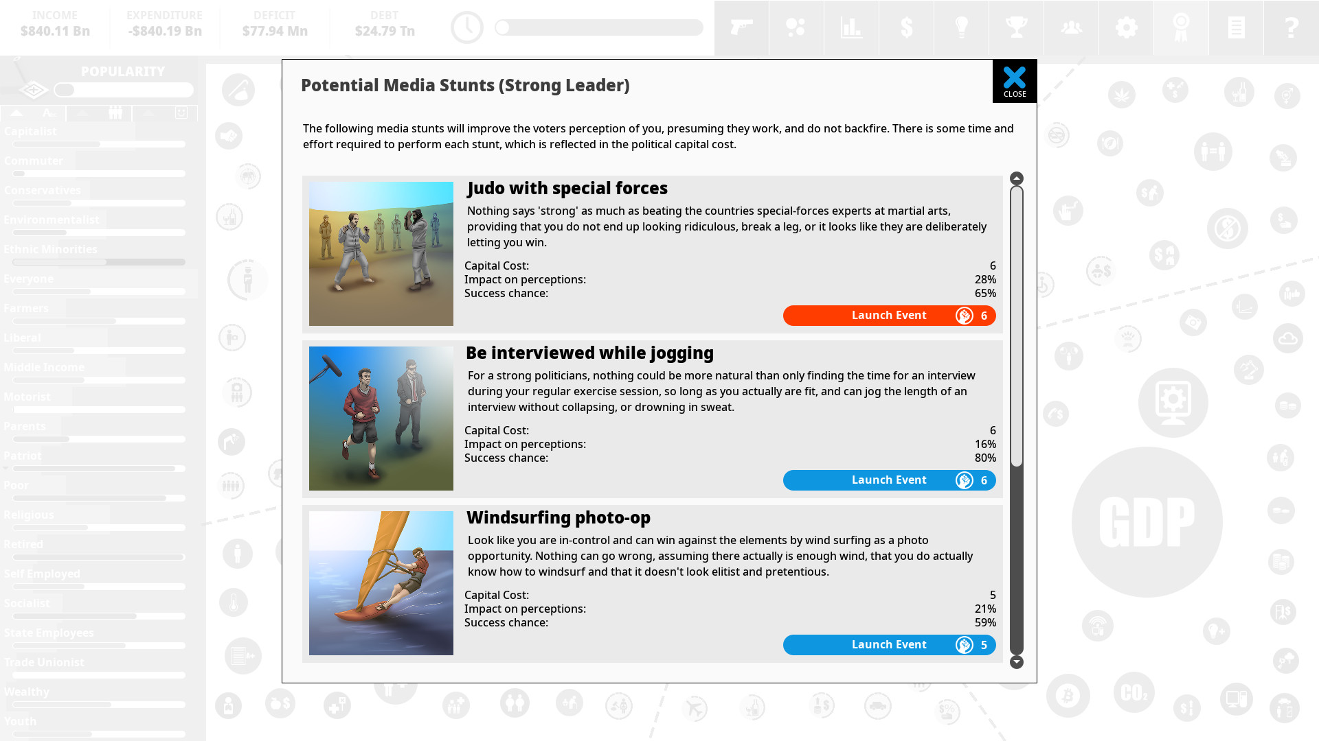 Скриншот: Democracy 4