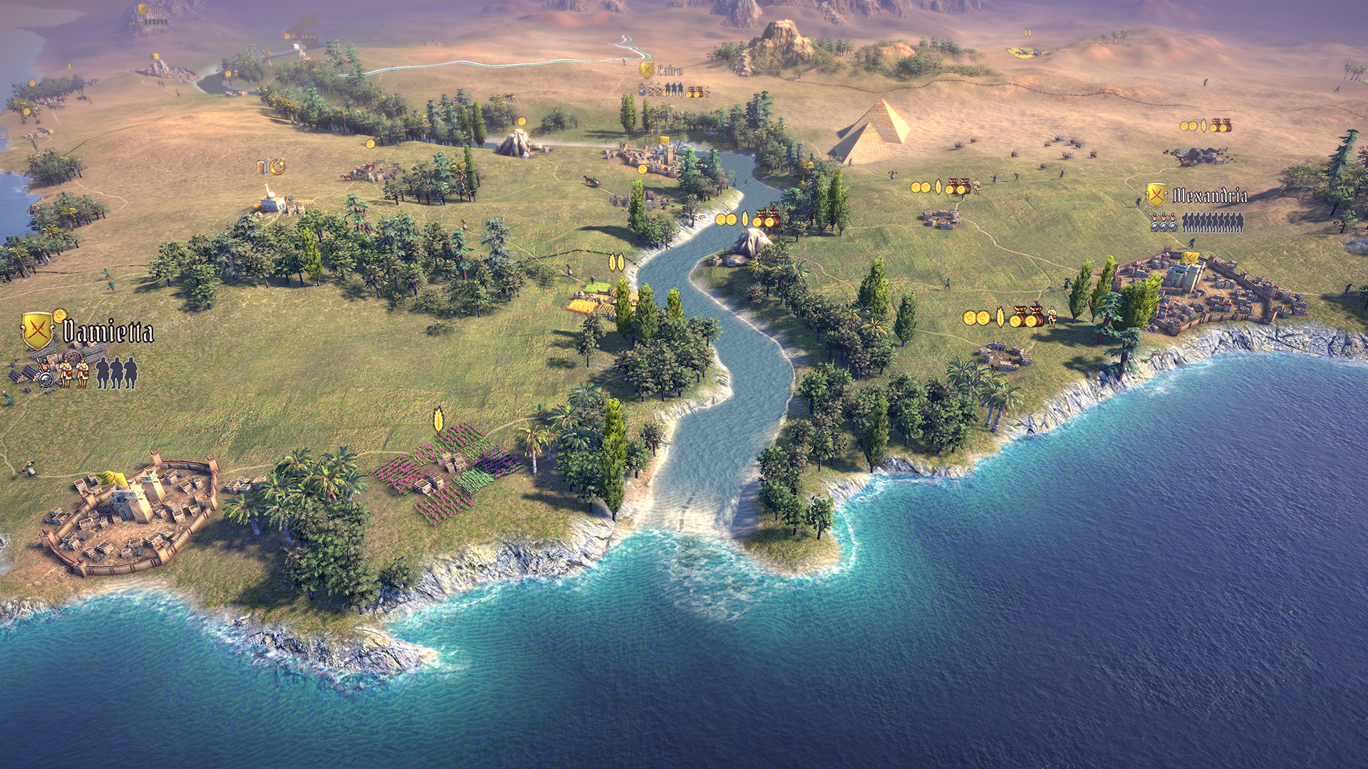 Скриншот: Knights of Honor II: Sovereign