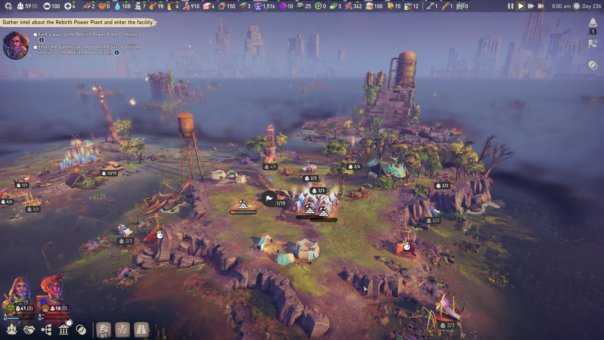 Скриншот: Floodland