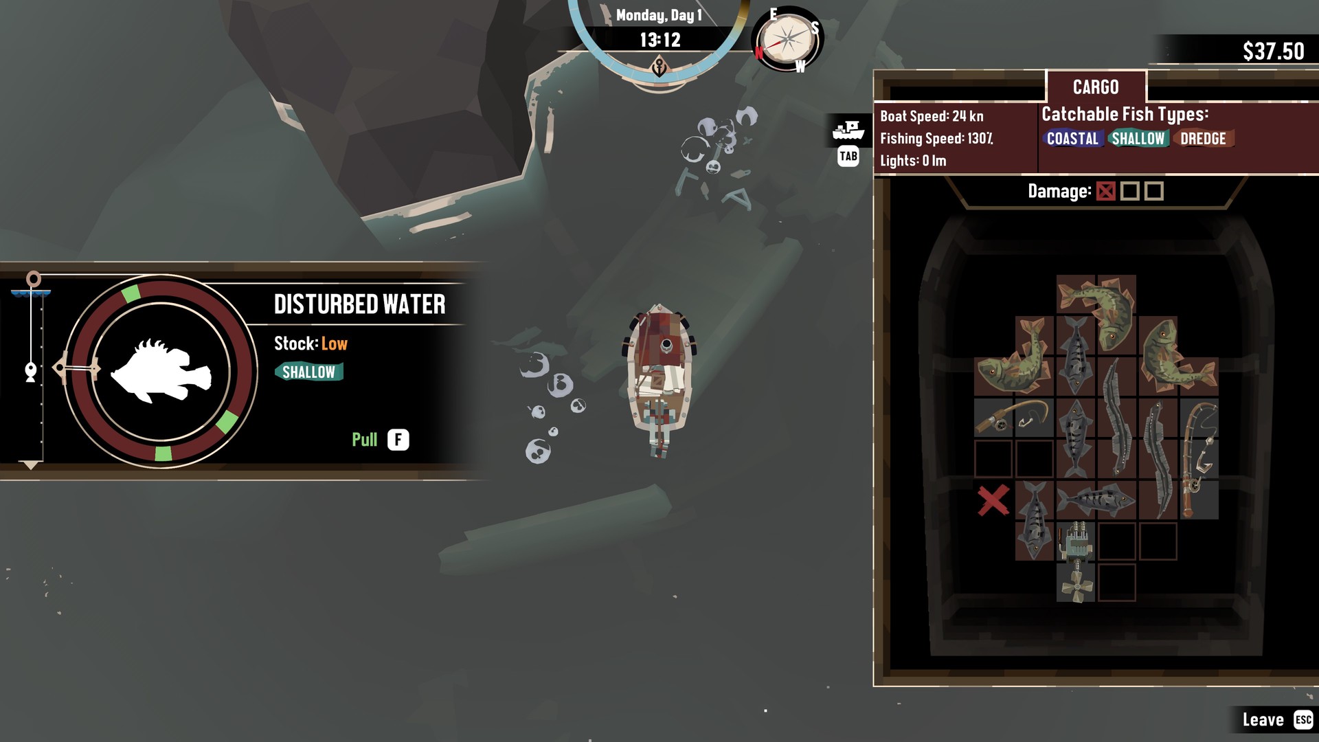 Скриншот: DREDGE