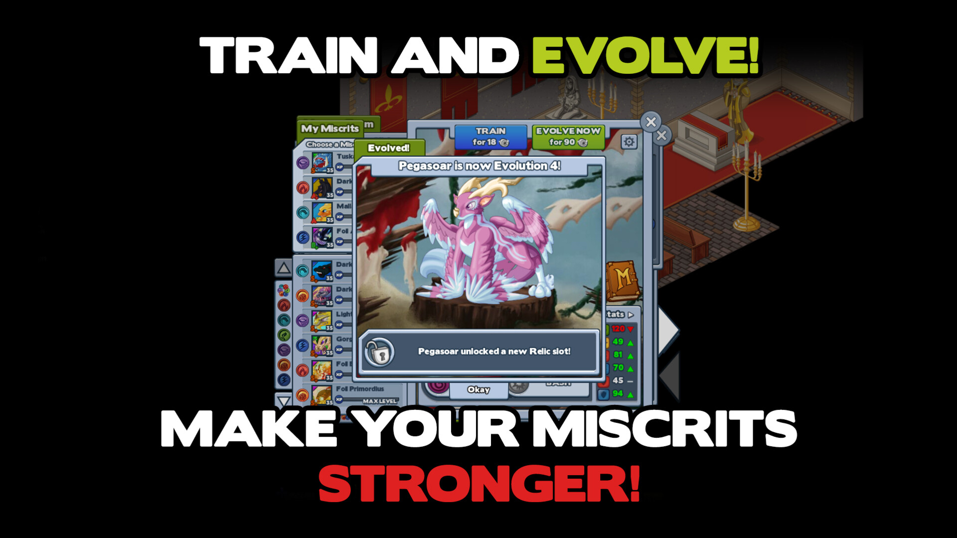 Скриншот: Miscrits: World of Creatures