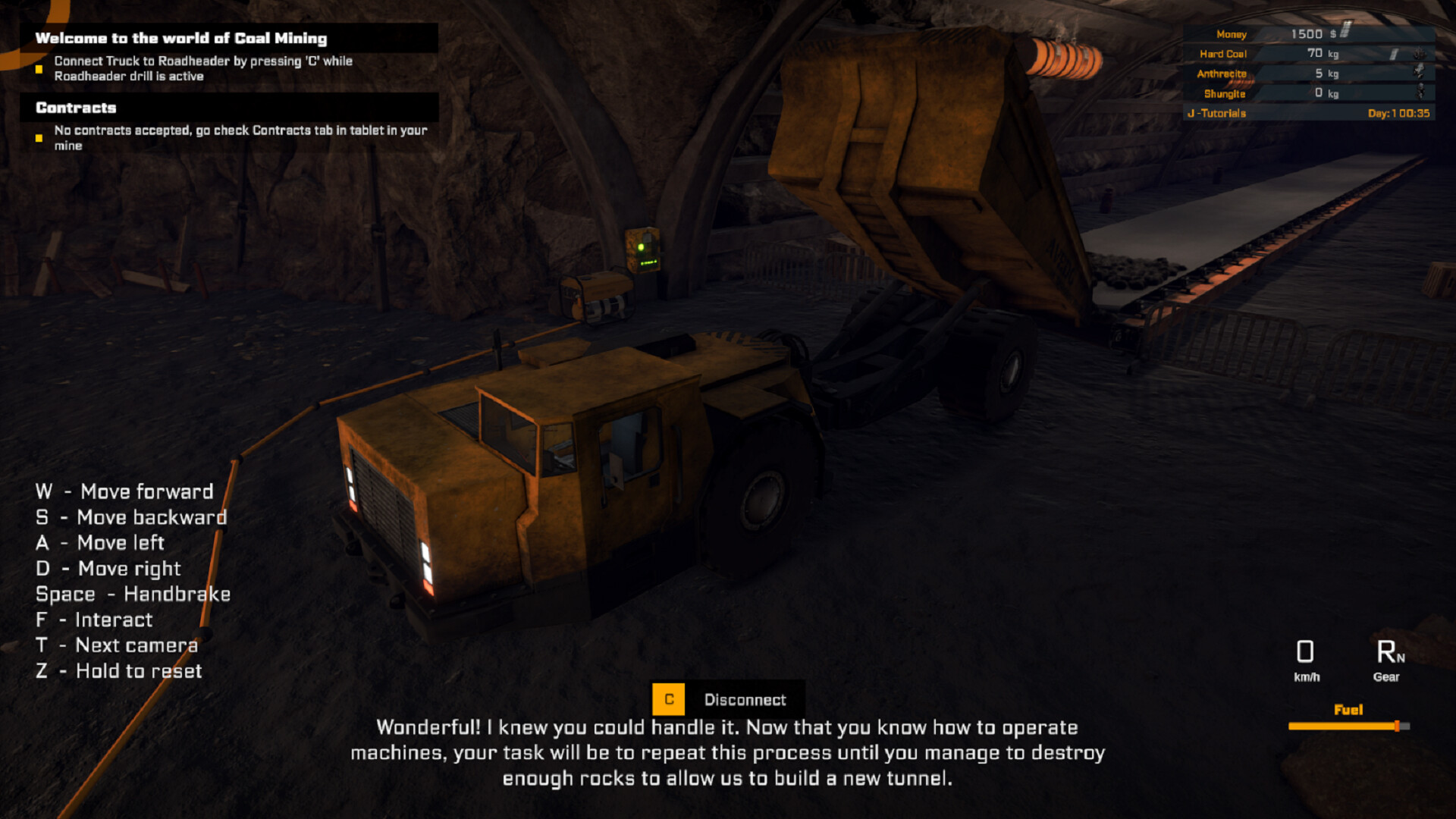 Скриншот: Coal Mining Simulator