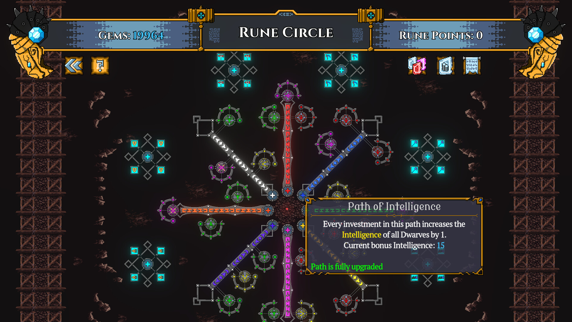 Скриншот: Dwarves: Glory, Death and Loot