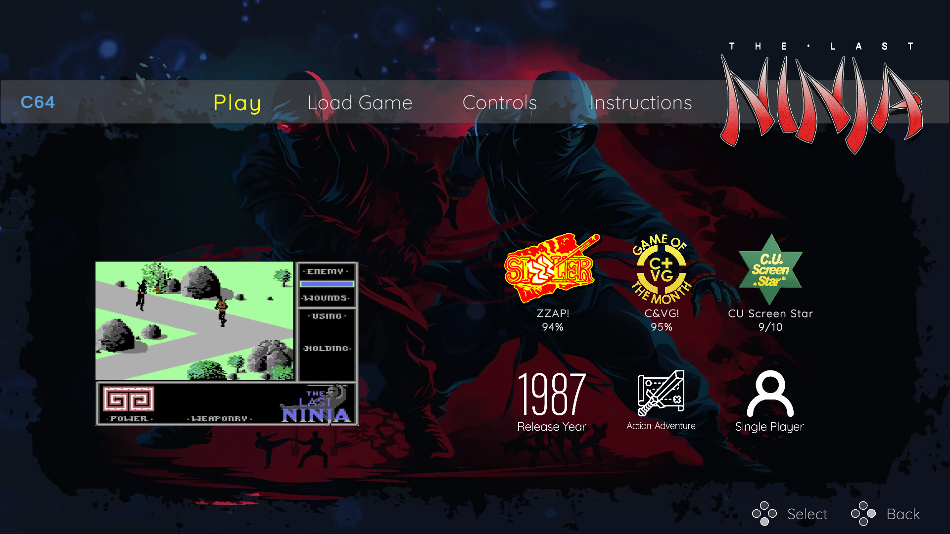 Скриншот 16: The Last Ninja Collection + Bonus Games