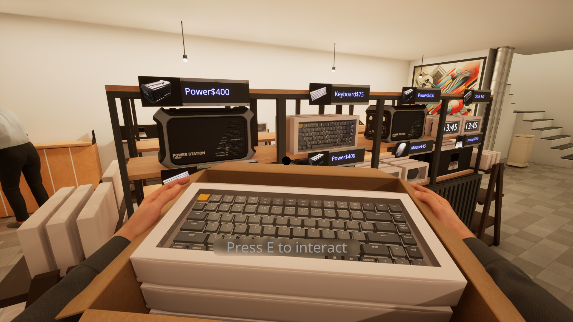 Скриншот 8: Electronic Market Simulator