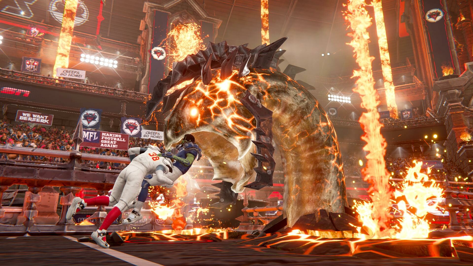 Скриншот: Mutant Football League 2