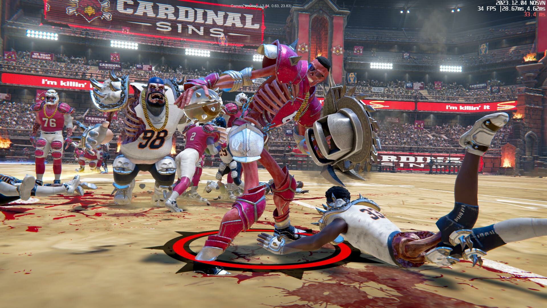 Скриншот: Mutant Football League 2