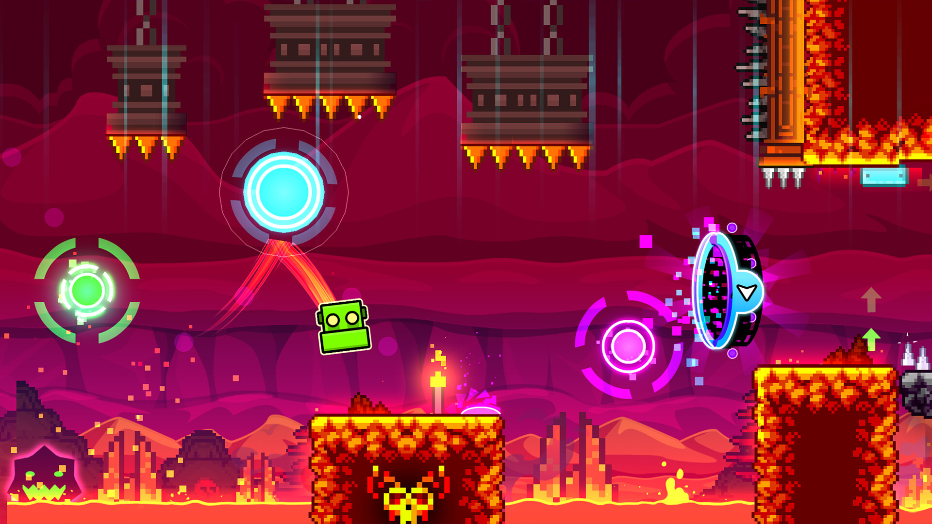 Скриншот: Geometry Dash