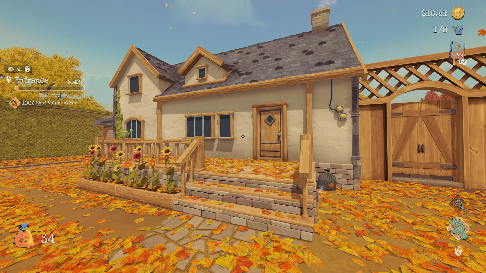 Скриншот: Leaf it Alone