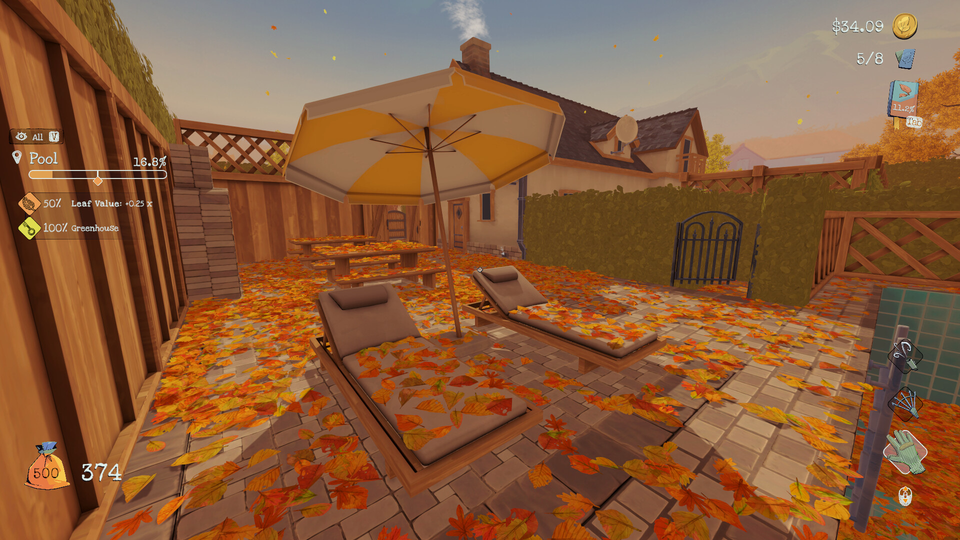 Скриншот: Leaf it Alone