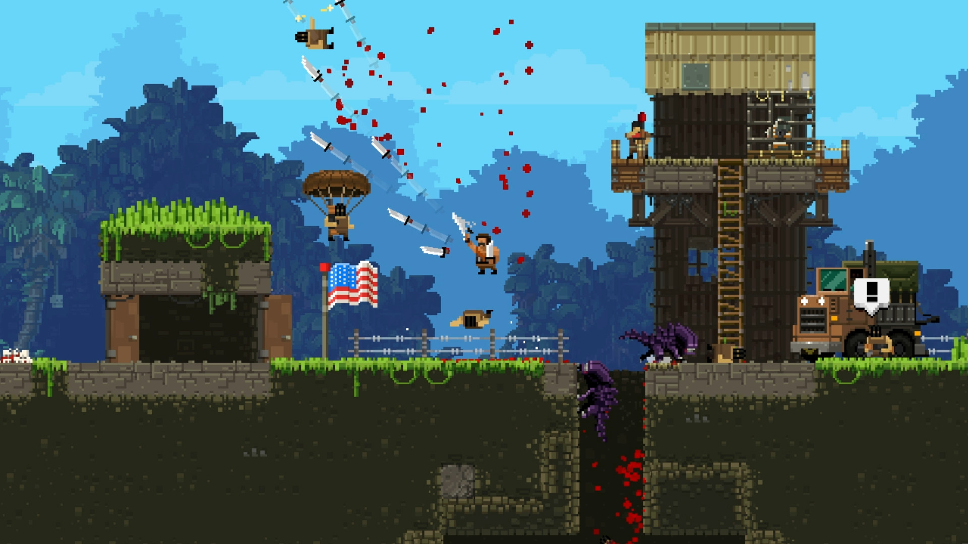 Скриншот 10: Broforce