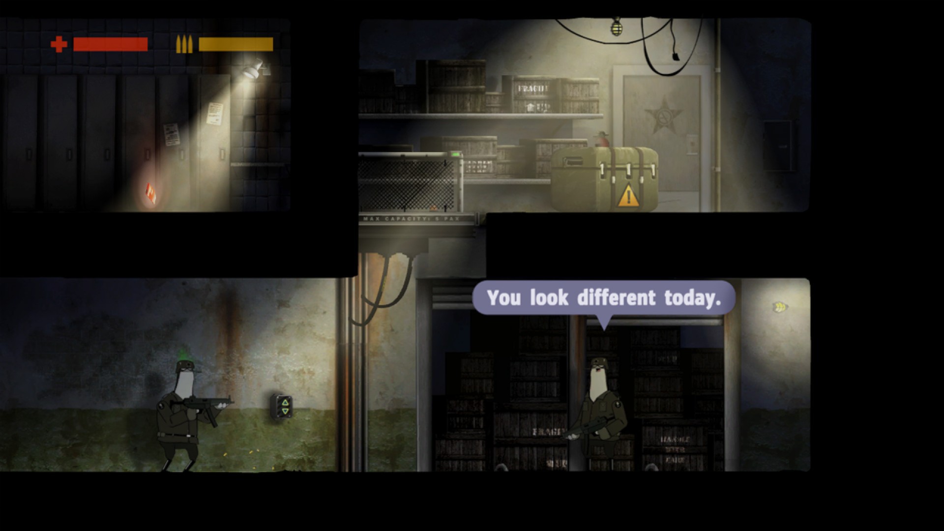 Скриншот: Rocketbirds: Hardboiled Chicken