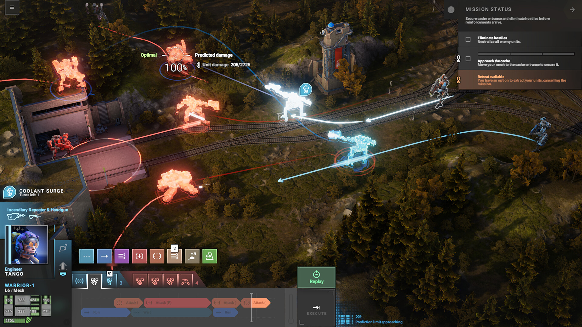 Скриншот: Phantom Brigade