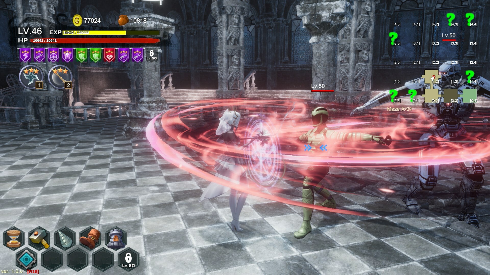 Скриншот: Widow in the Endless Labyrinth