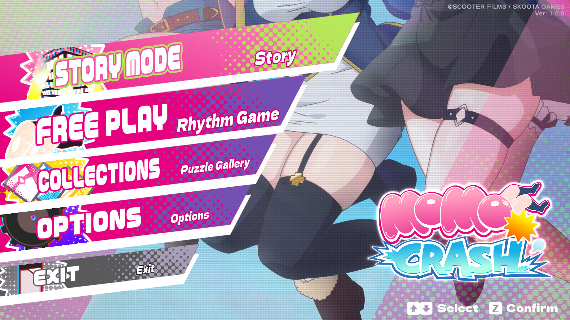 Скриншот: MOMO Crash