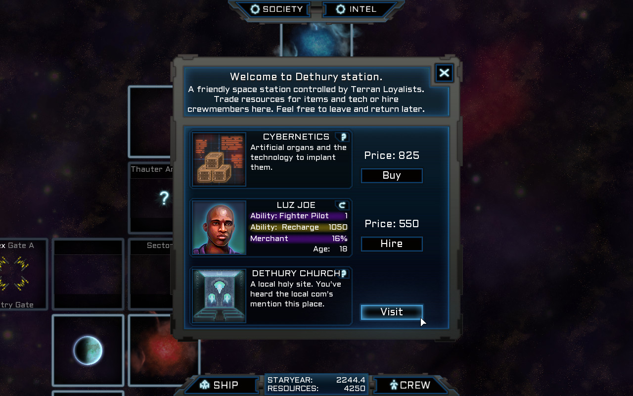 Скриншот 15: Voidship: The Long Journey