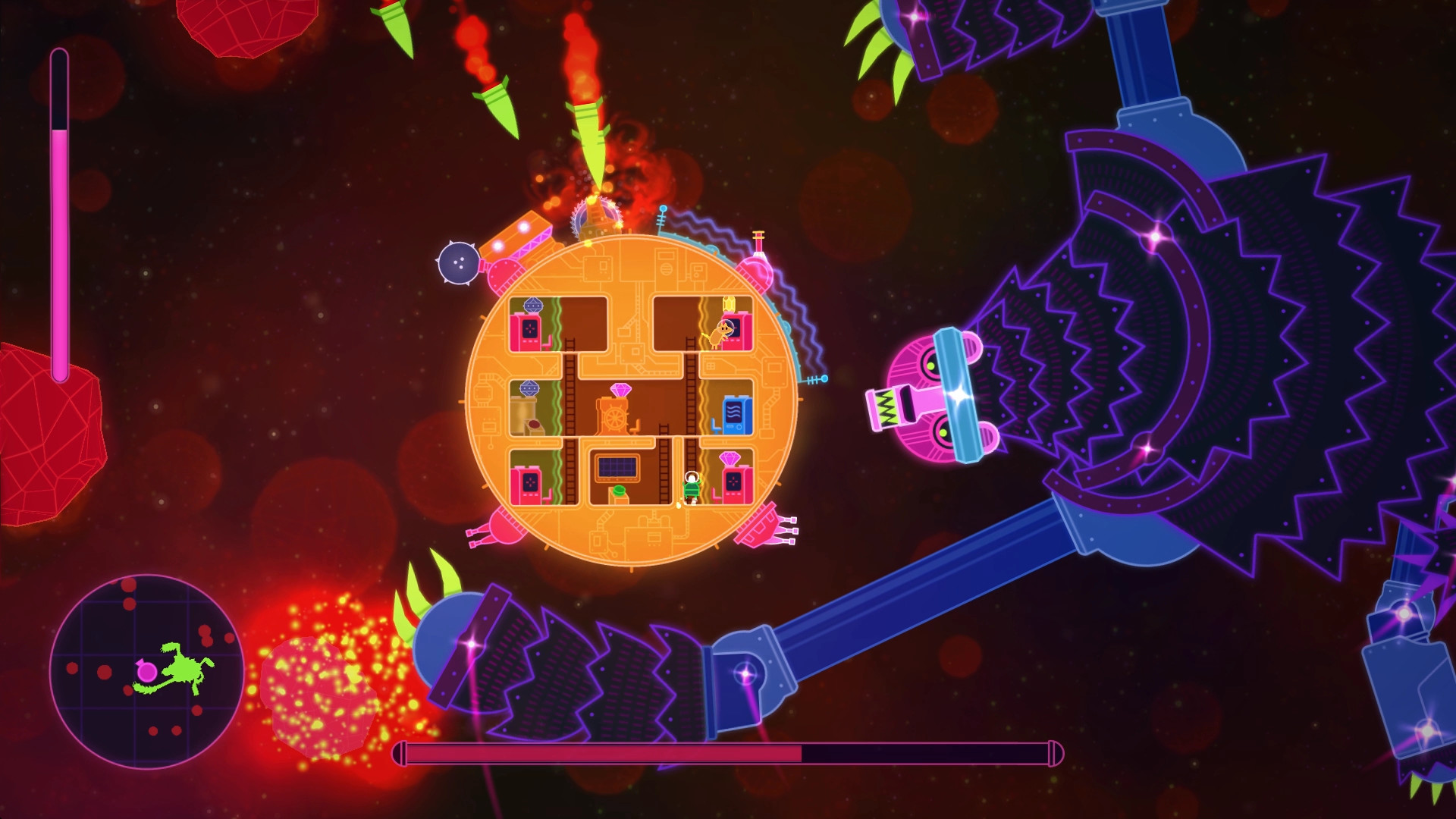 Скриншот: Lovers in a Dangerous Spacetime