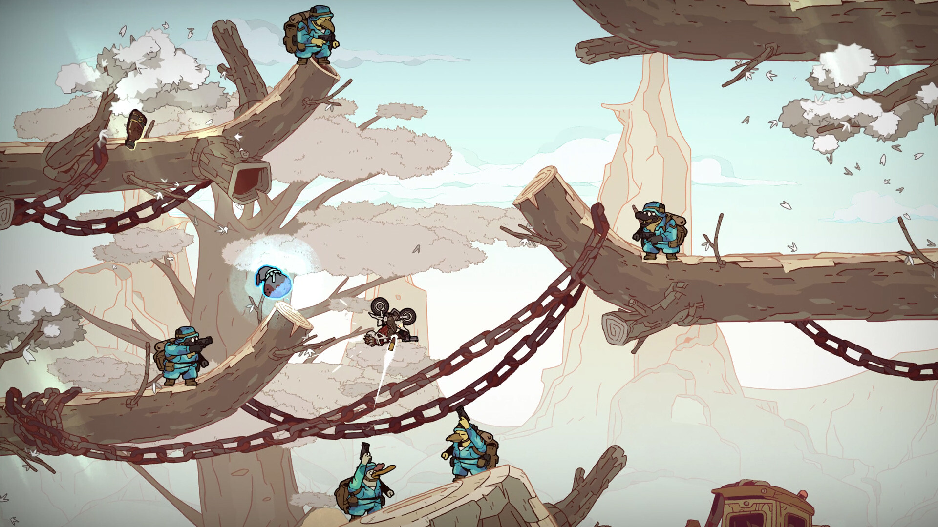 Скриншот: Laika: Aged Through Blood