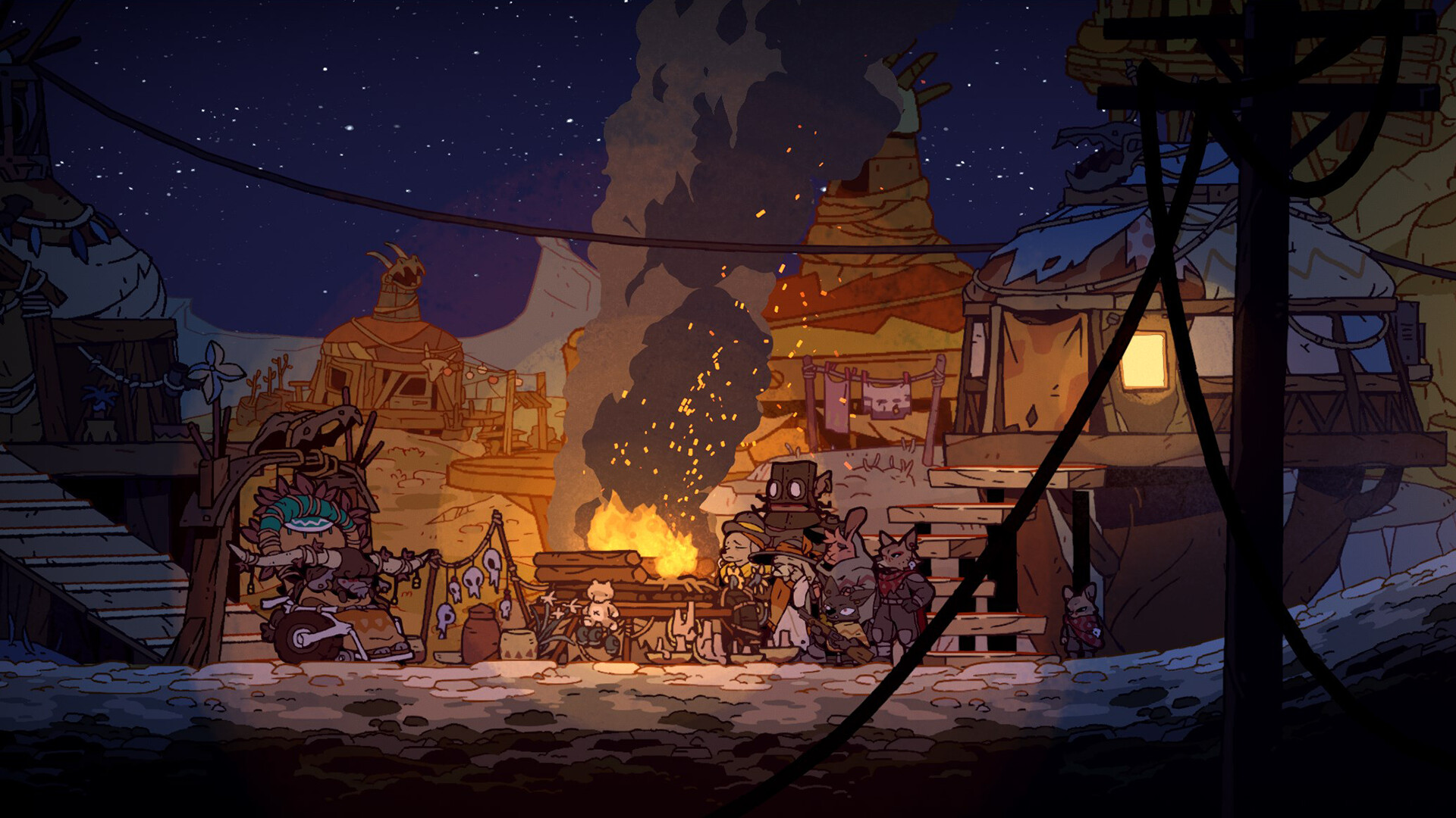 Скриншот: Laika: Aged Through Blood