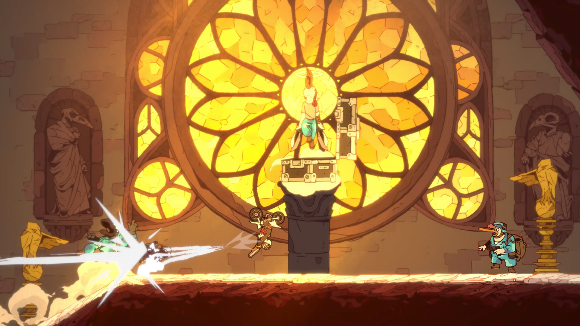 Скриншот: Laika: Aged Through Blood