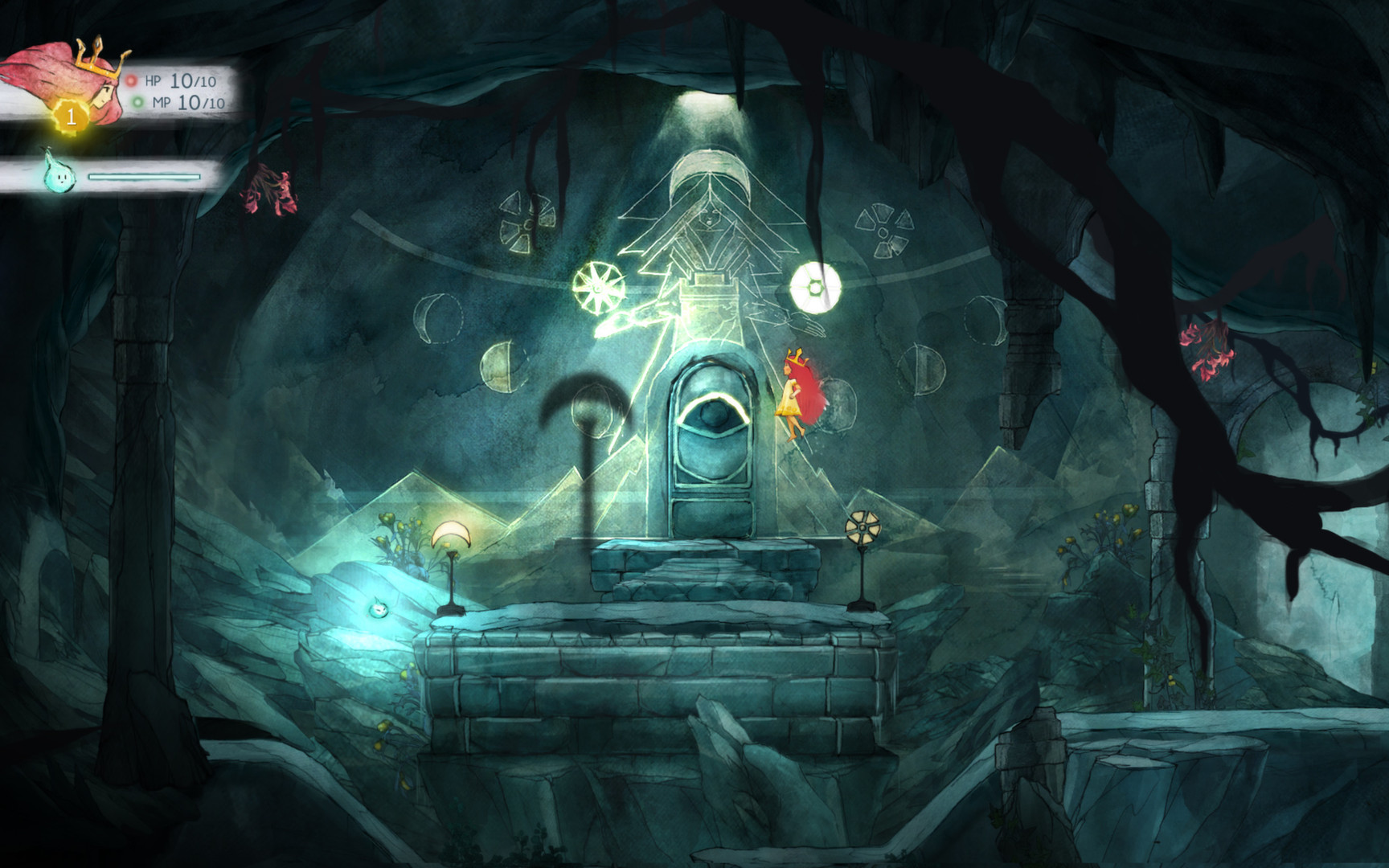 Скриншот: Child of Light