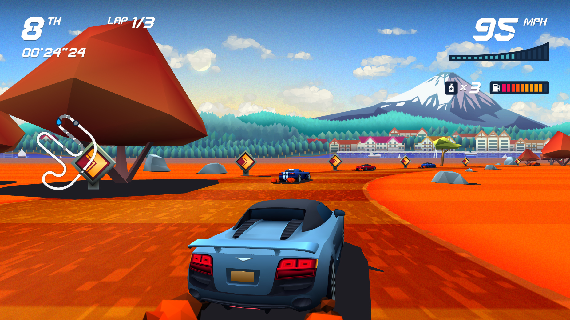 Скриншот: Horizon Chase Turbo