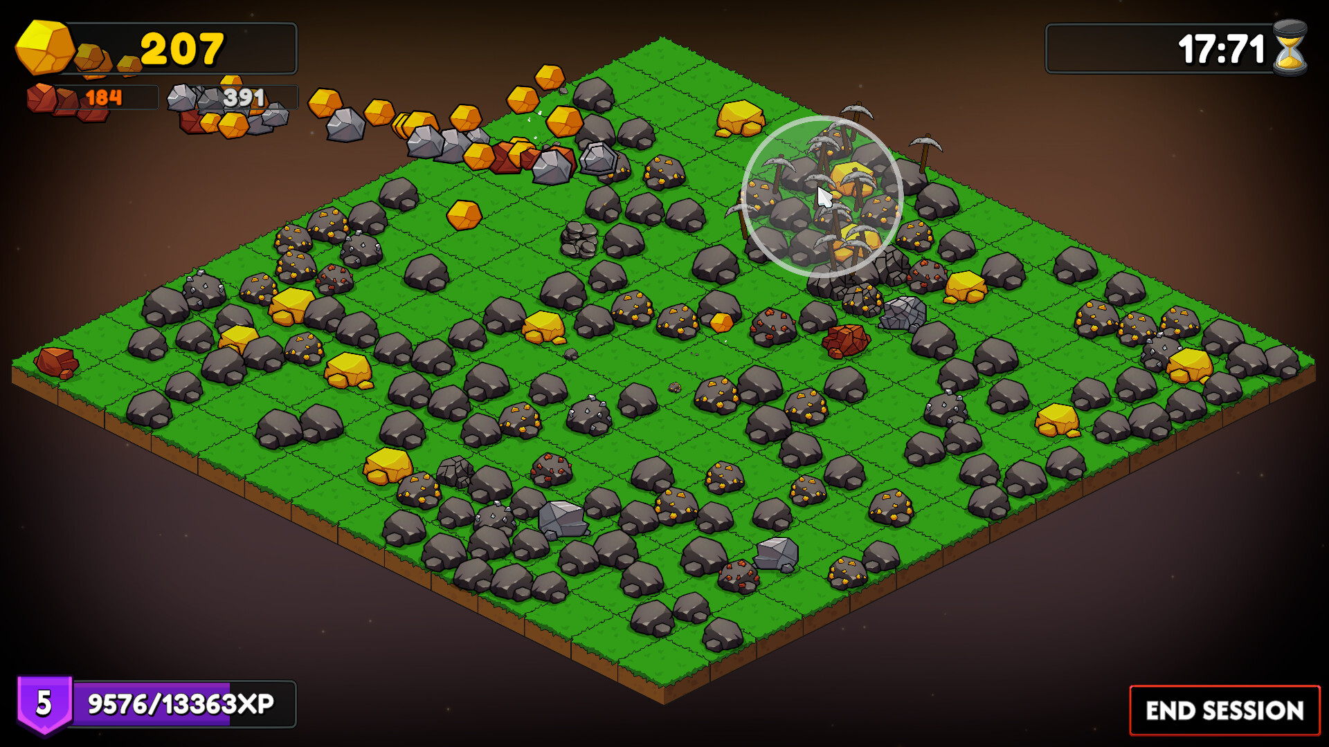 Скриншот: Keep on Mining!