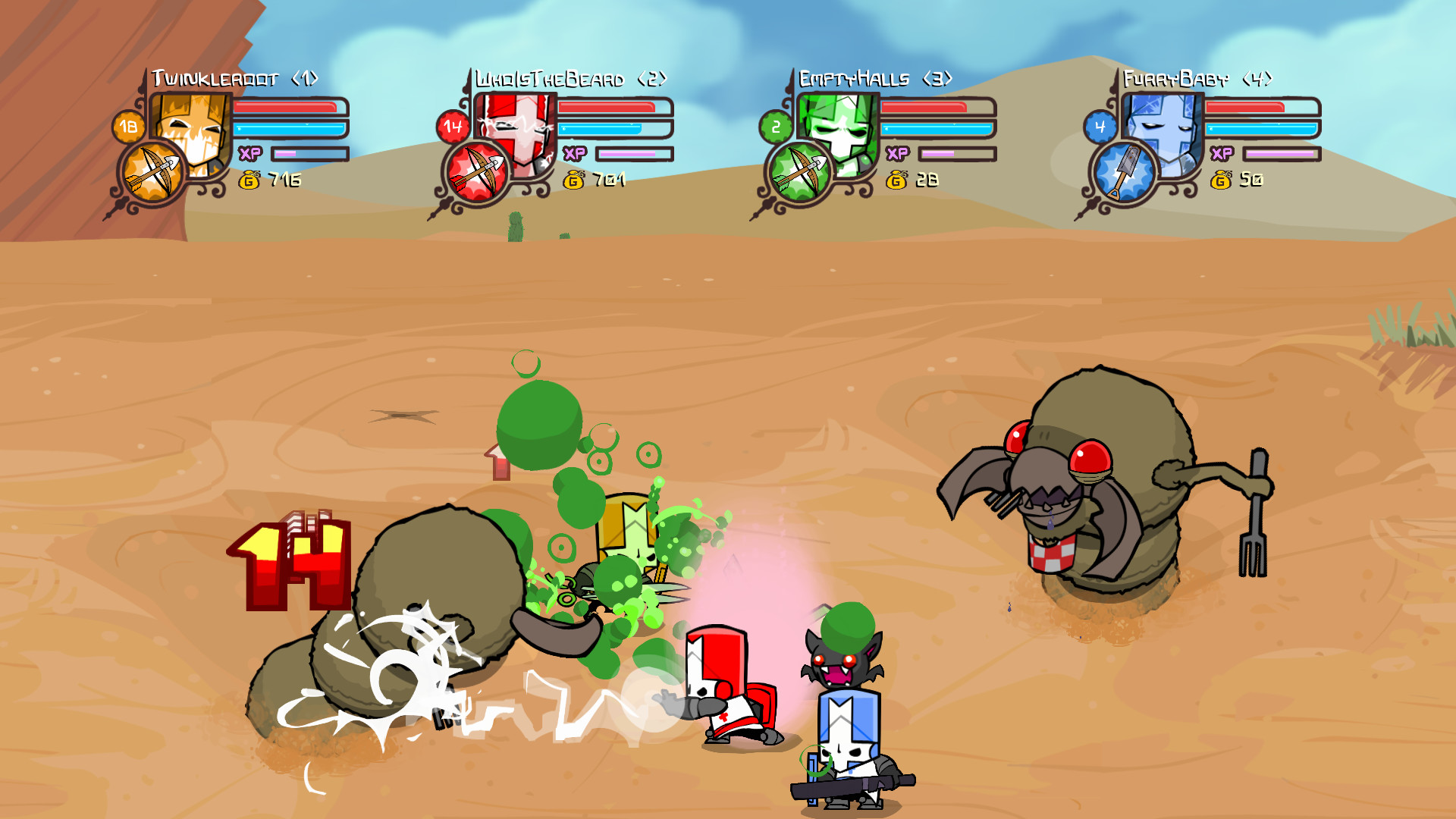 Скриншот: Castle Crashers®