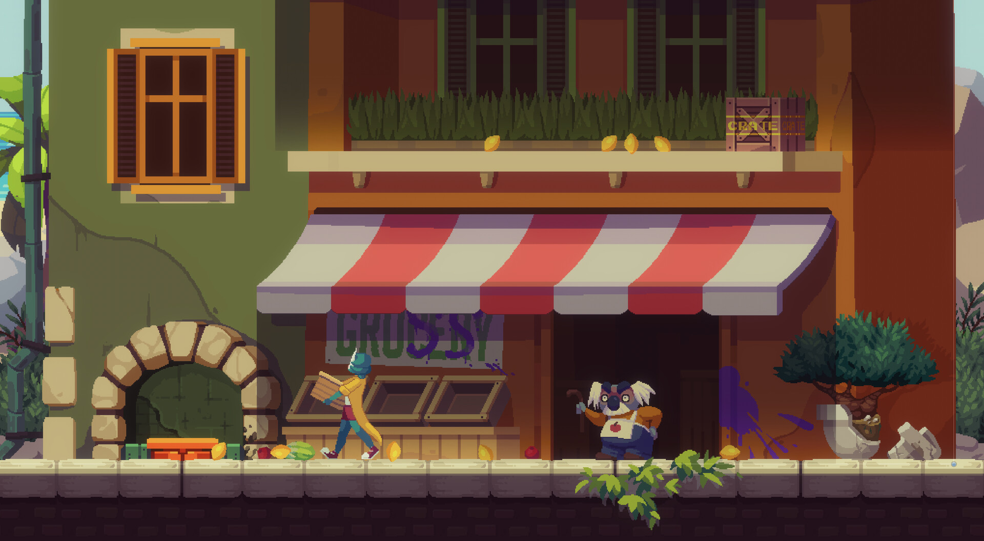 Скриншот: PEPPERED: an existential platformer